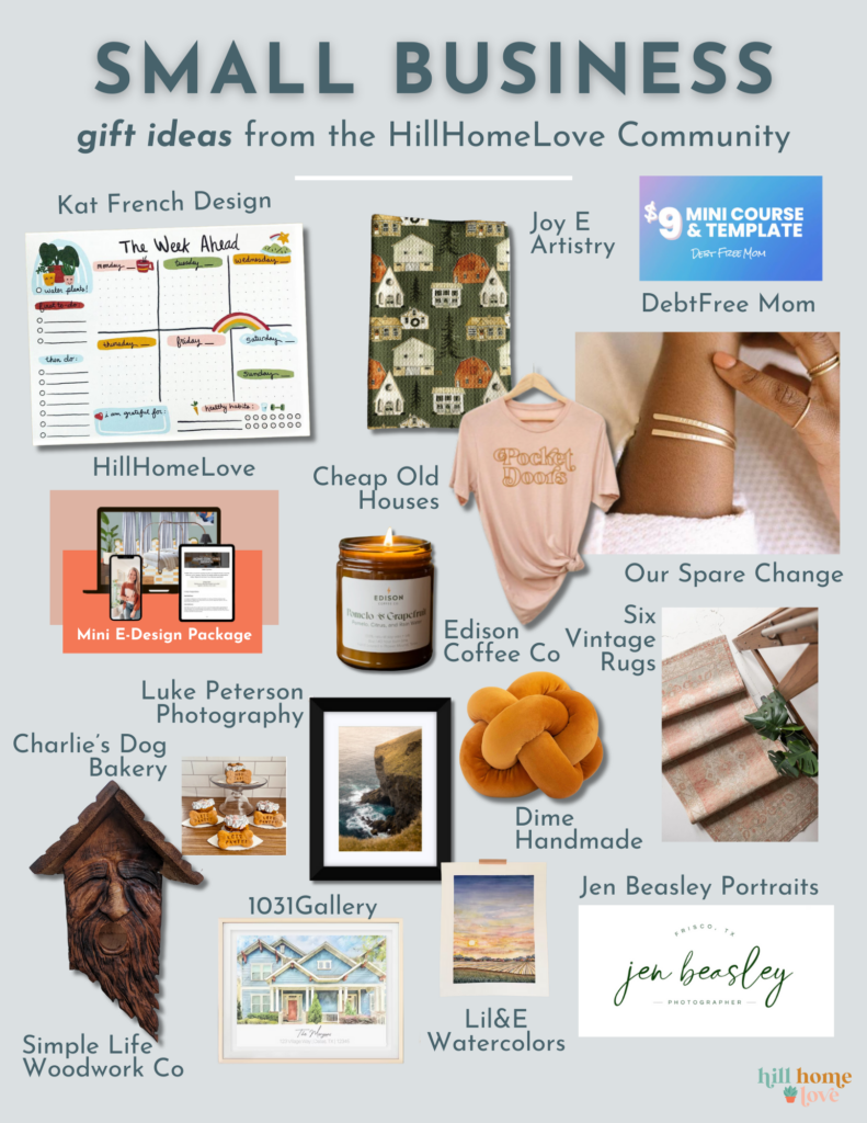 A few gifts to give from our favorite Small Businesses! - Chris Loves Julia