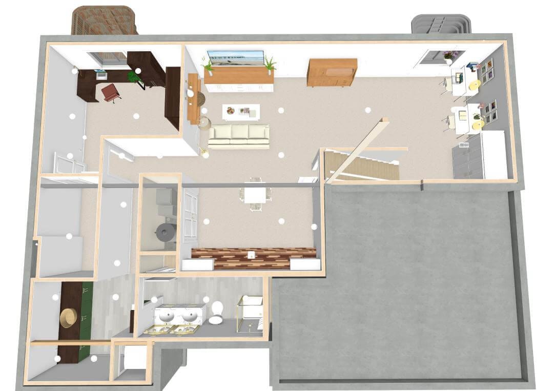 Our Basement Layout Design Ideas - DIY Home Design